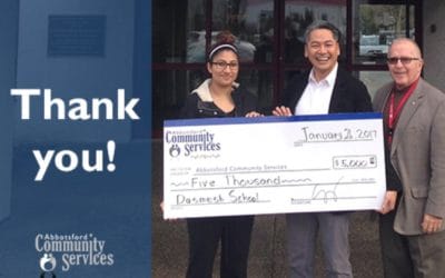 Generous Contribution from Dasmesh Punjabi School