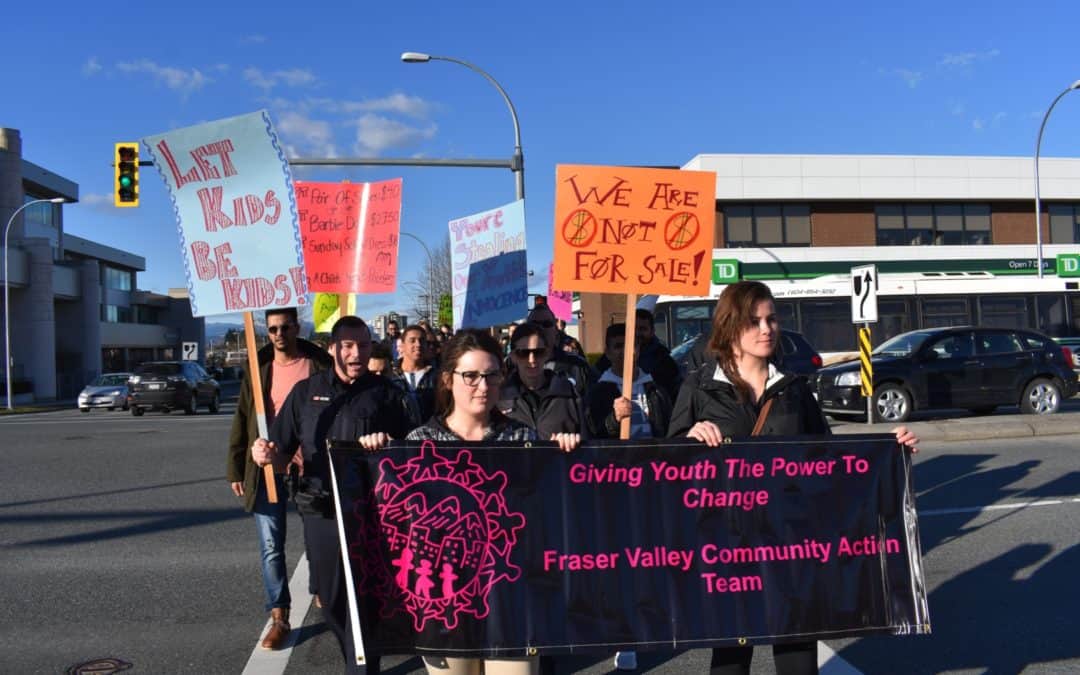 Rally Against Sexual Exploitation of Youth