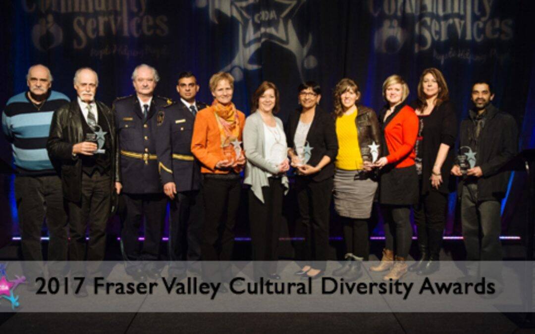 Dedicated to Diversity: A Recap of the 2017 Fraser Valley Cultural Diversity Awards