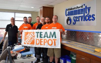 Home Depot Donates Time & Tiles for Kitchens