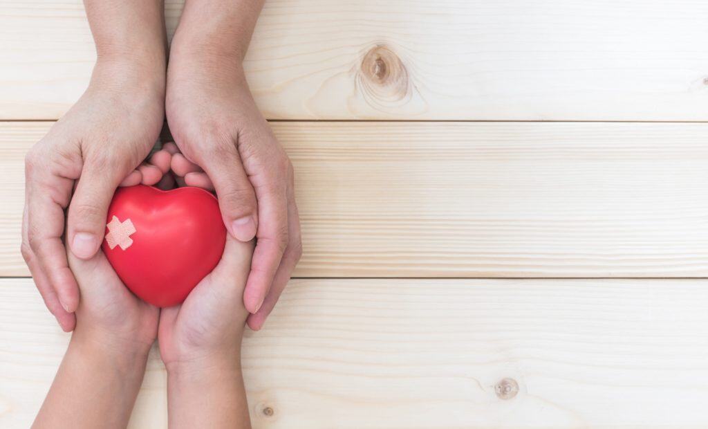 parent supports child