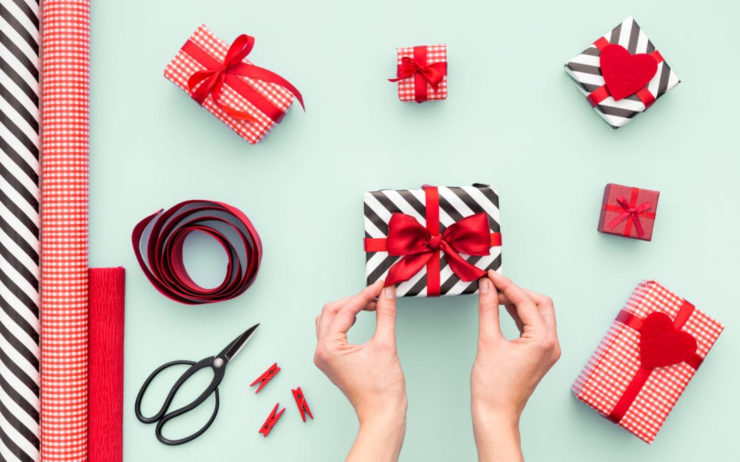 Spreading Christmas Cheer Through Wrapping Gifts