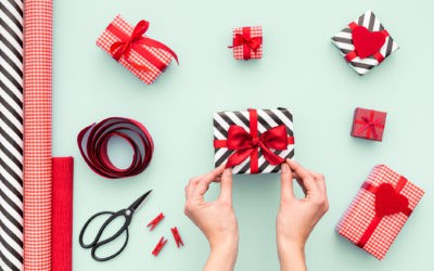 Spreading Christmas Cheer Through Wrapping Gifts