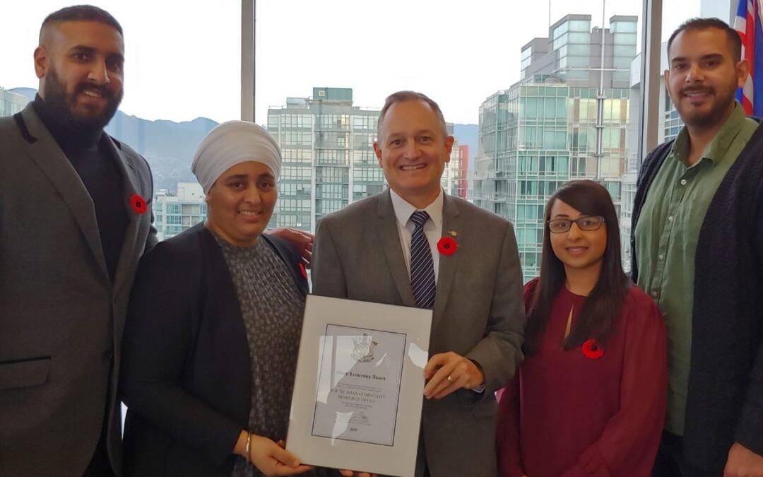 Anti-Gang Program Awarded BC Youth Leadership Award