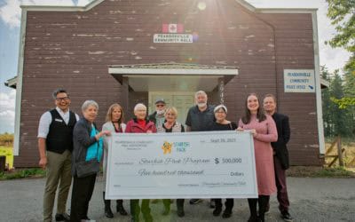 500k from Sale of Peardonville Community Hall Donated to the Archway Starfish Pack Program