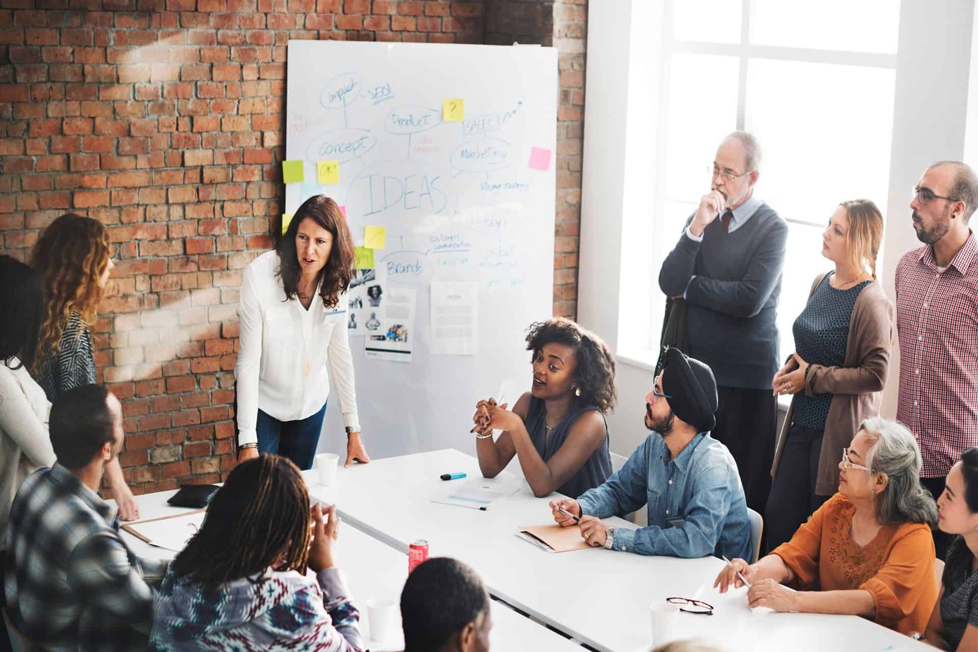 man driving a car for the community