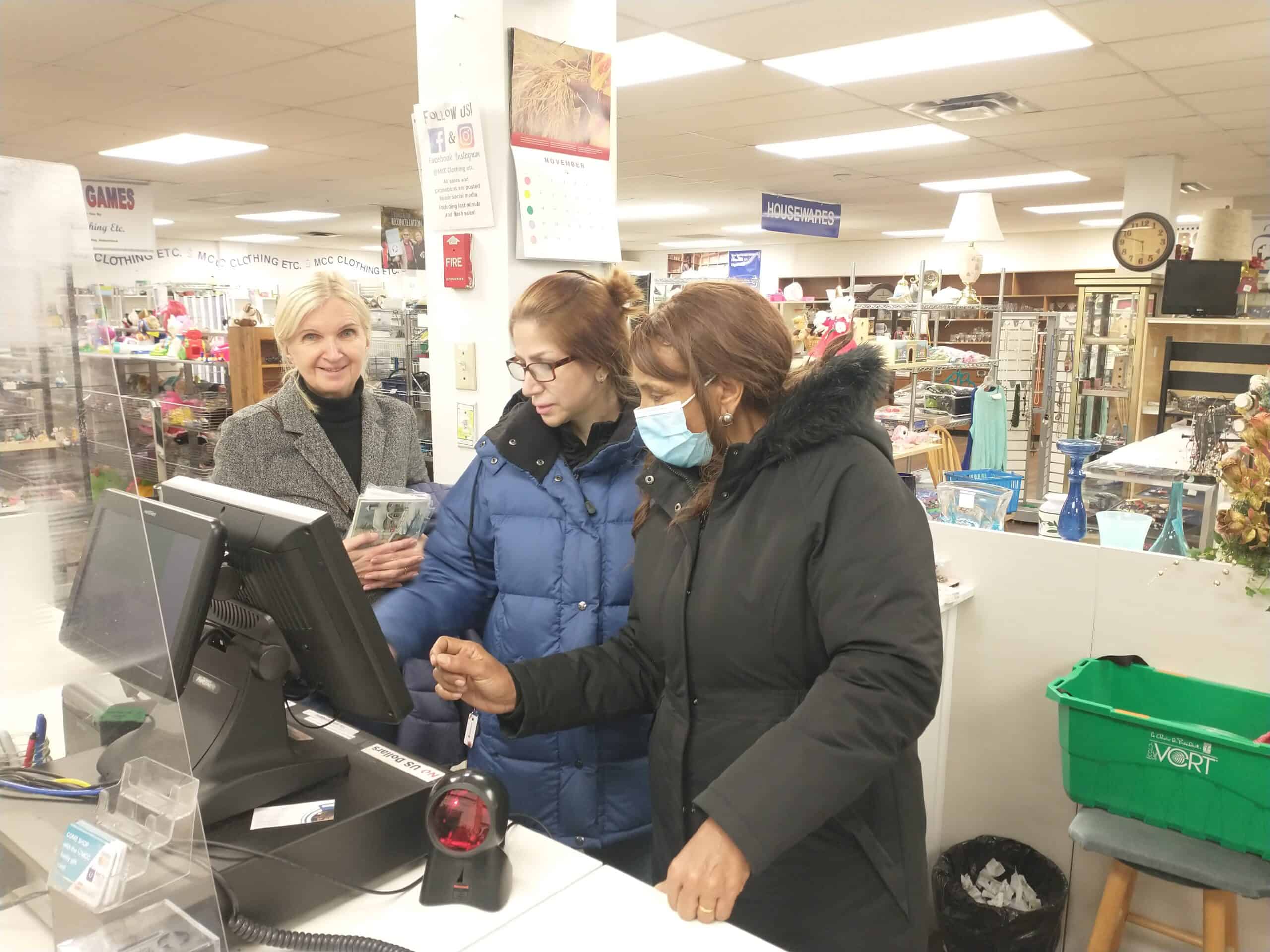 Immigrant workers learn at Archway.