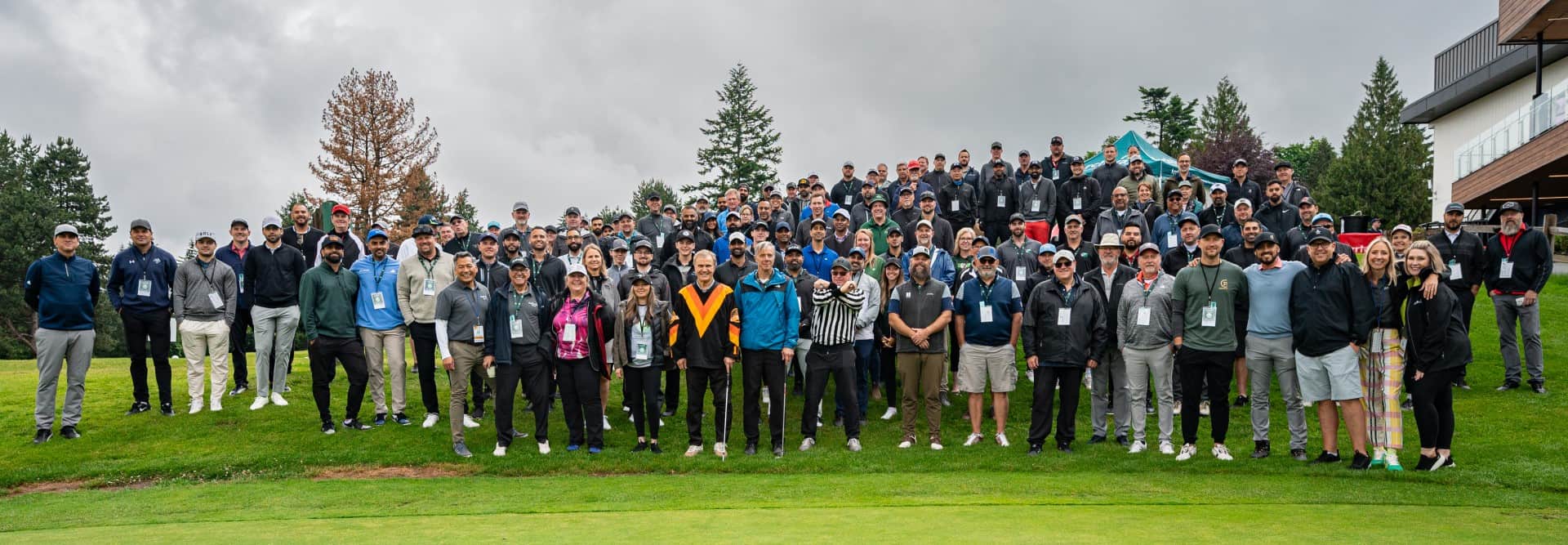 Group of golfers at Archways Charity Golf Tournament