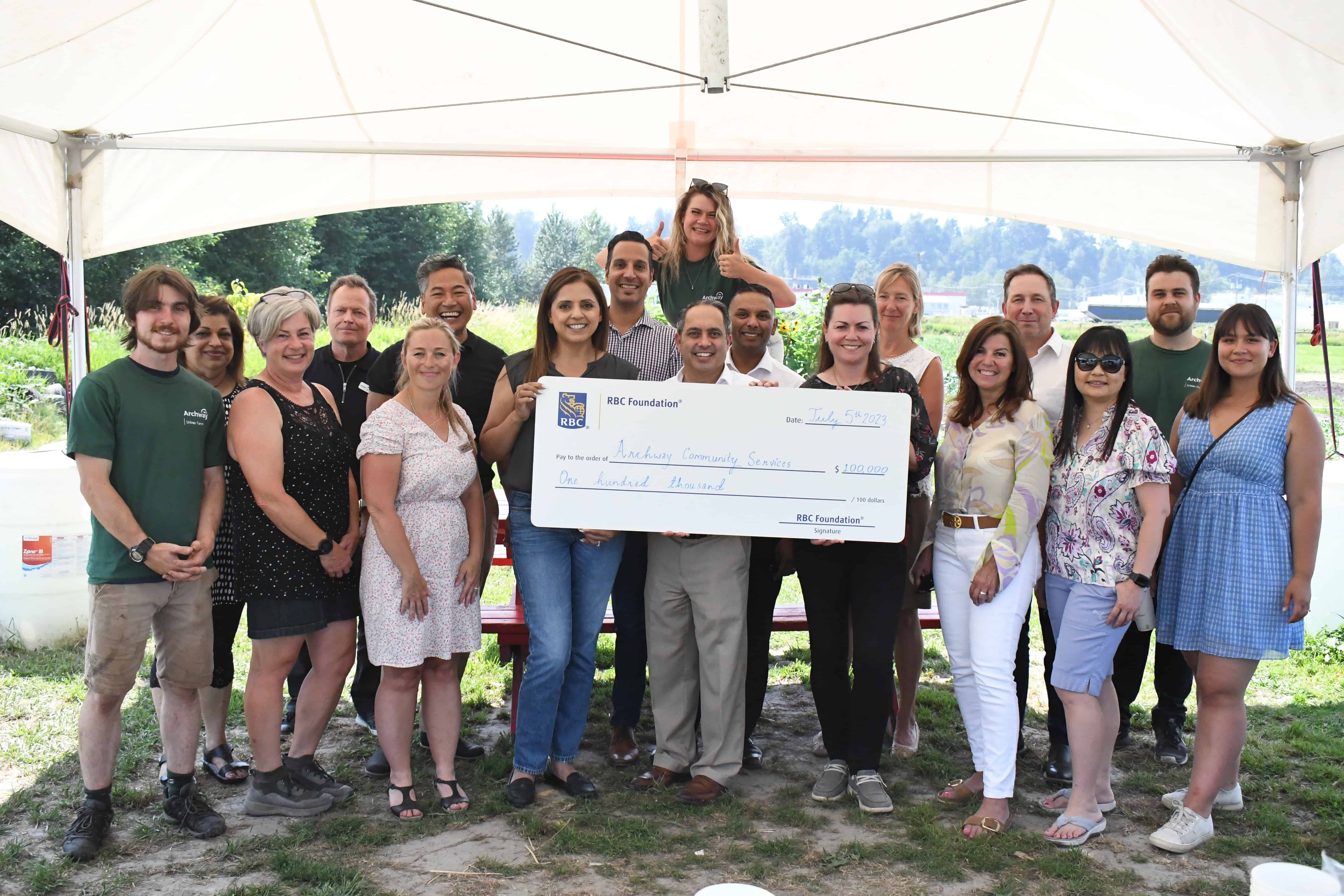 RBC Foundation through RBC Tech for Nature Donates $100,000 to Archway Urban Farm