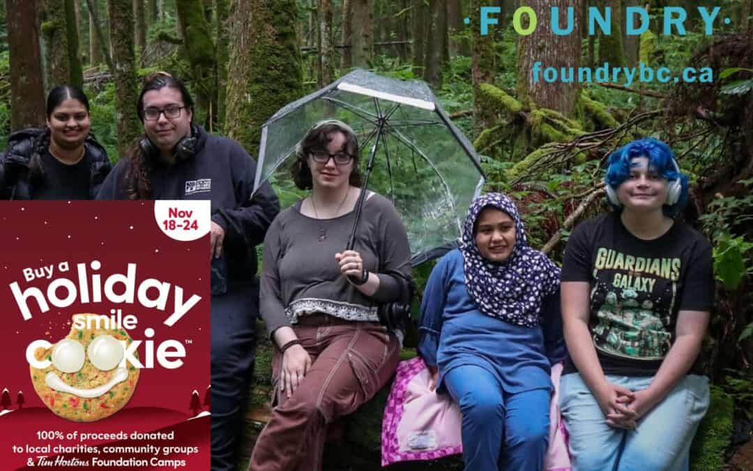 Foundry Abbotsford to Benefit from Tim Hortons Smile Cookie Fundraiser