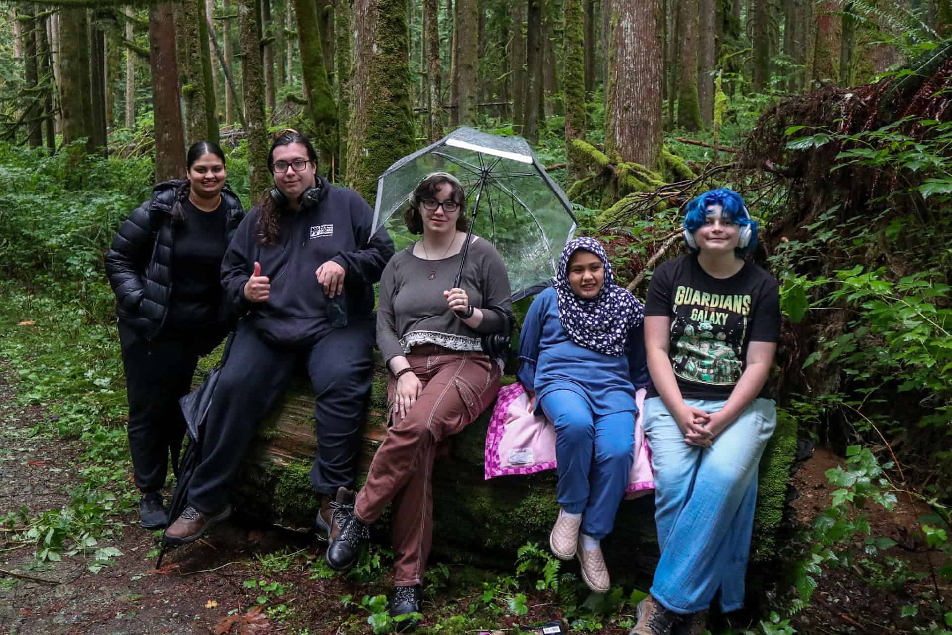 Foundry Wellness By Nature Group at Golden Ears Provincial Park in August 2024