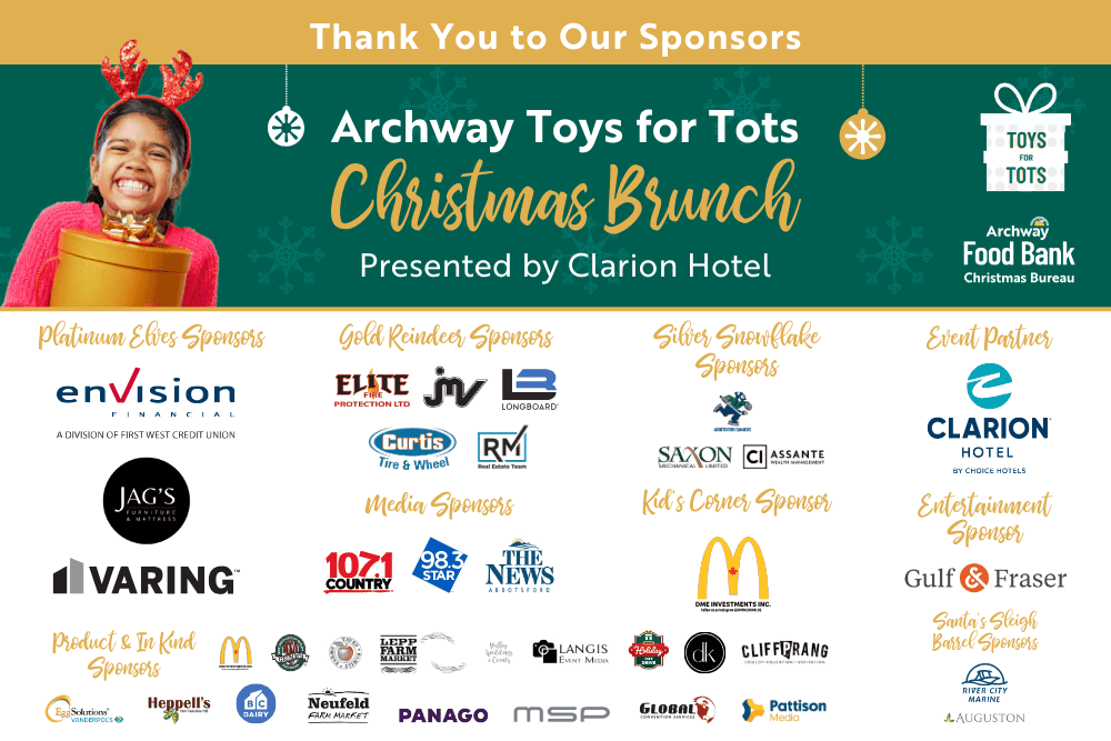 Toys for Tots 2024 sponsors